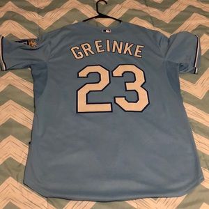 zack greinke royals jersey